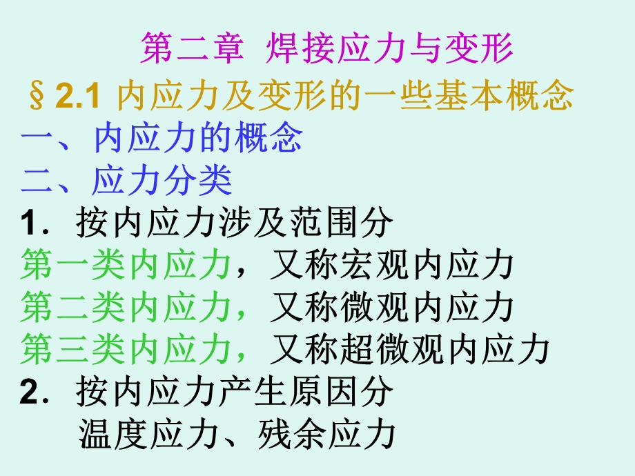 焊接应力及变形.ppt_第1页