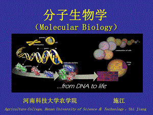 绪论3分子生物学课件.ppt