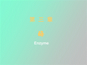 酶生物化学酶学.ppt