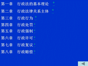 行政法传给08级学生.ppt
