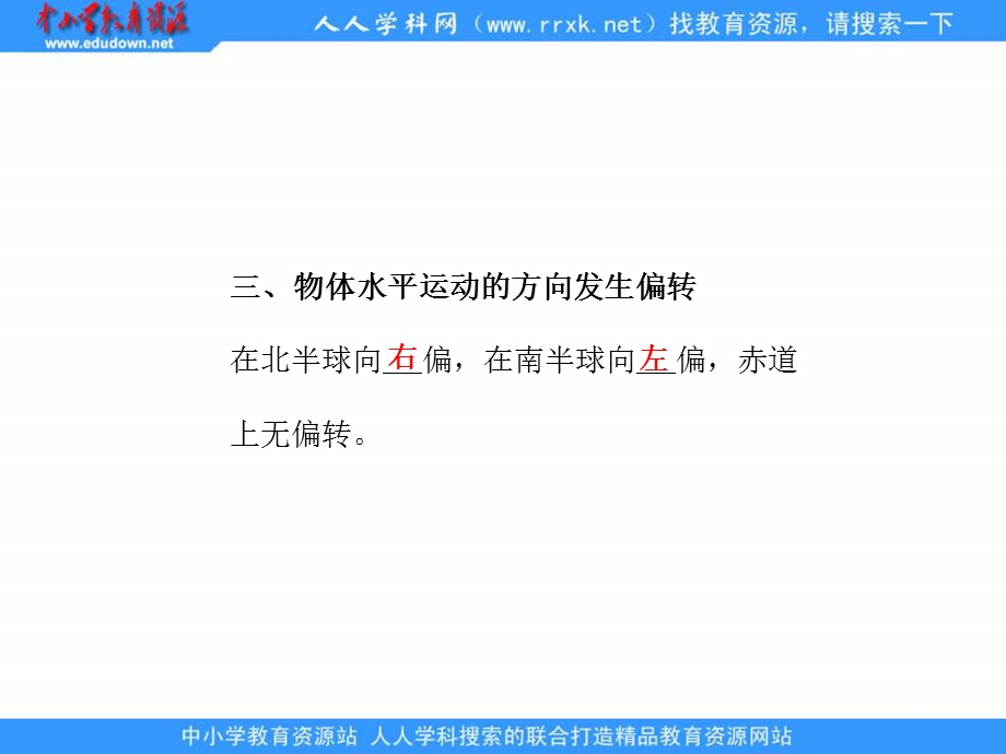 鲁教版地理必修地球自转的地理意义.ppt_第3页