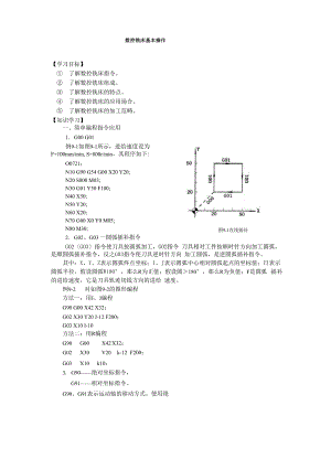 数控铣床基本操作.docx