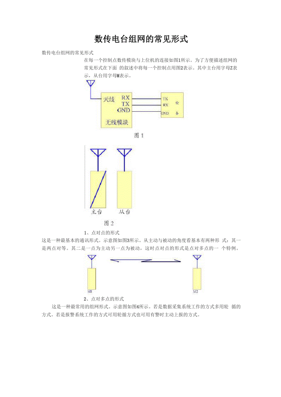 数传电台组网的常见形式.docx_第1页