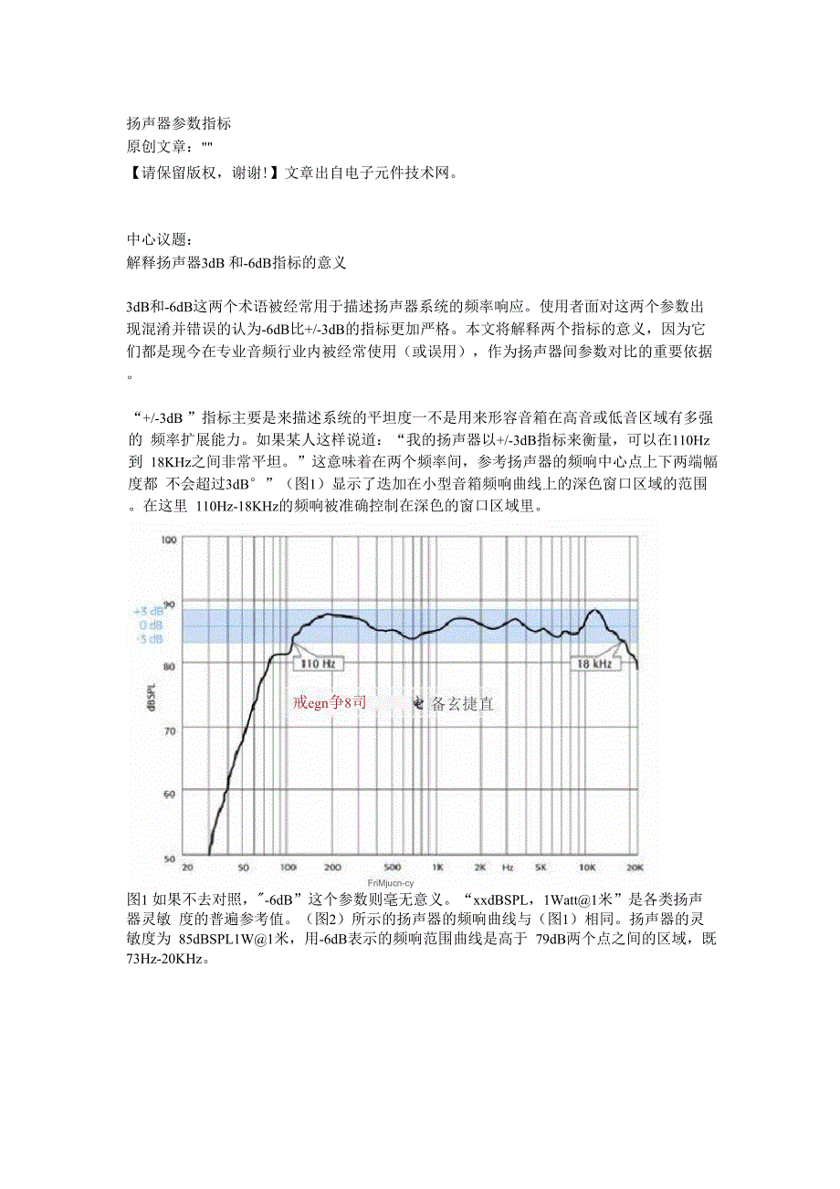 扬声器参数指标.docx_第1页