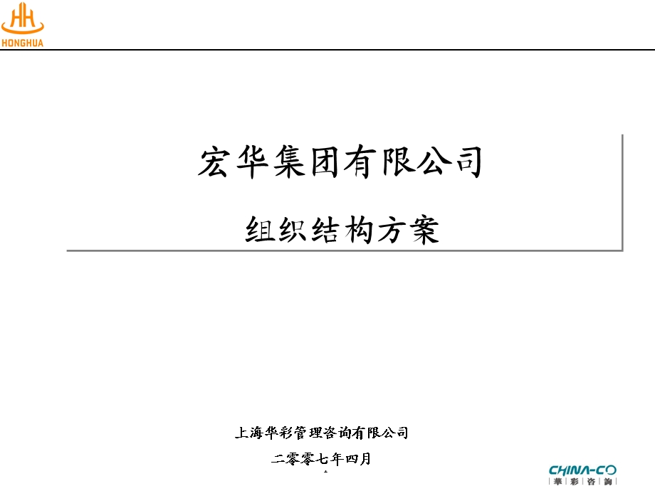 集团有限公司组织结构设计(PPT).ppt_第1页