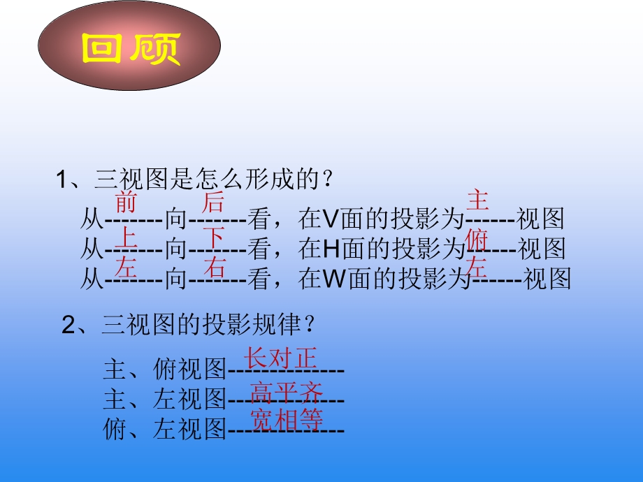 机械制图教案-点的投影(公开课).ppt_第2页