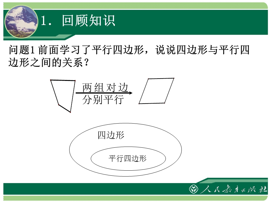 平行四边形平行四边形第课时湖北省赤壁.ppt_第2页