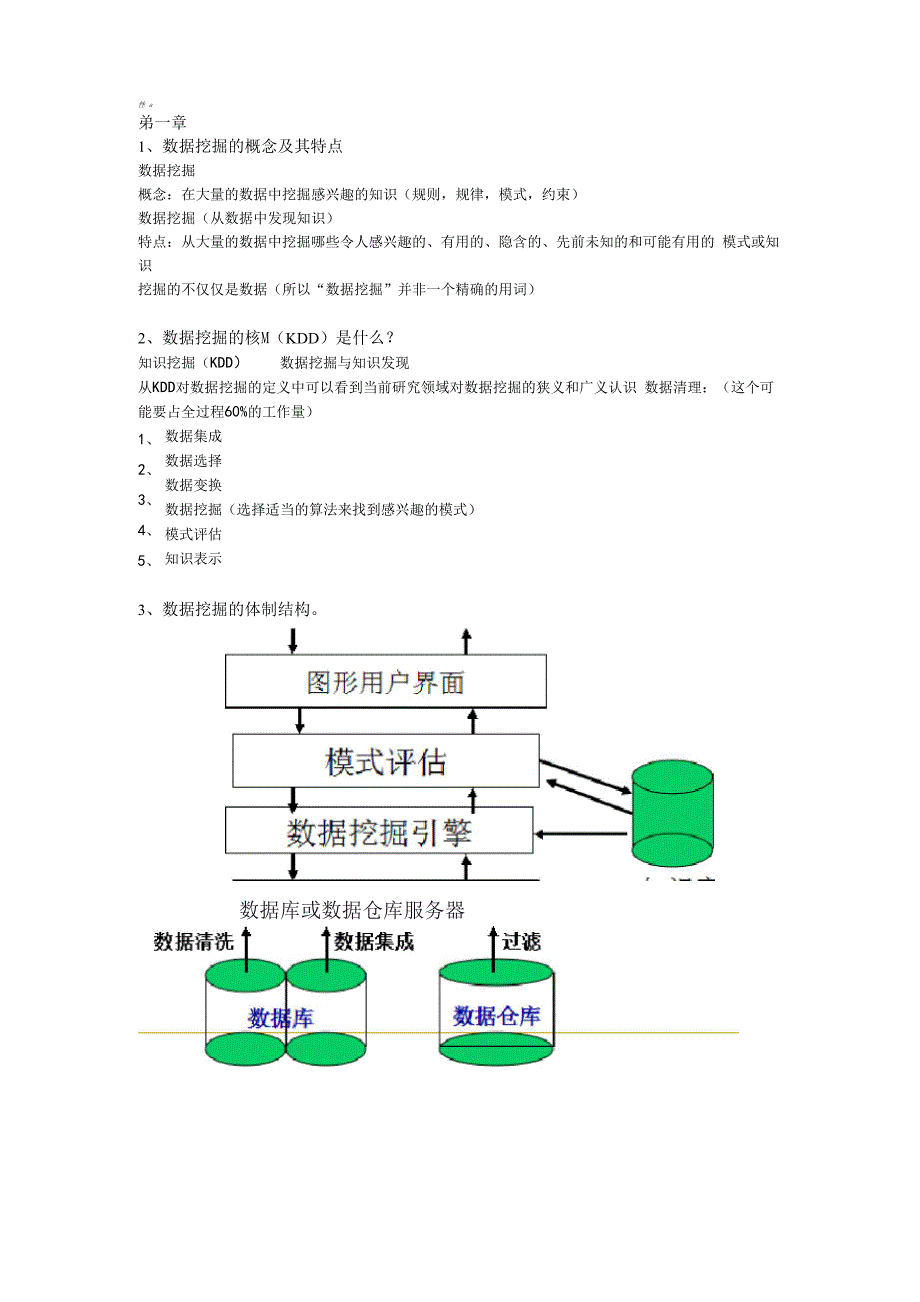 数据挖掘知识点整理.docx_第1页