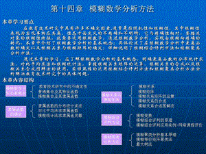 模糊数学分析方法.ppt