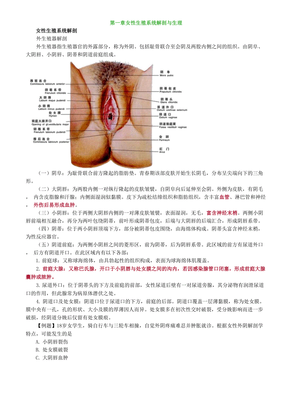 护师考试辅导：妇科护理学.docx_第1页