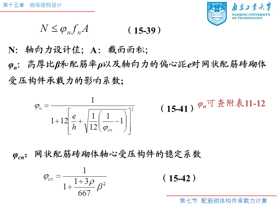 配筋砌体构件承载力计算剖析.ppt_第3页