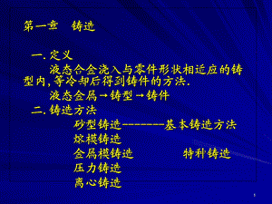 绪论第二节金属的液态成型.ppt