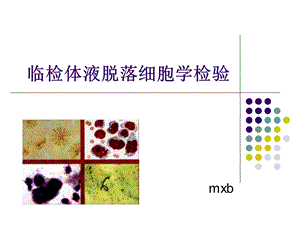 胸腹水脱落细胞学检验.ppt