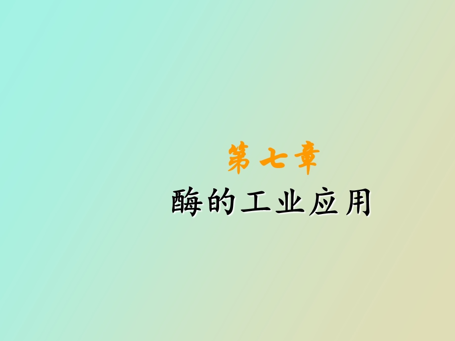 酶的工业应用.ppt_第1页