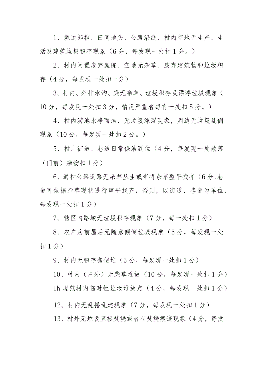 XX便民服务中心关于人居环境整治提升工作考核办法.docx_第2页