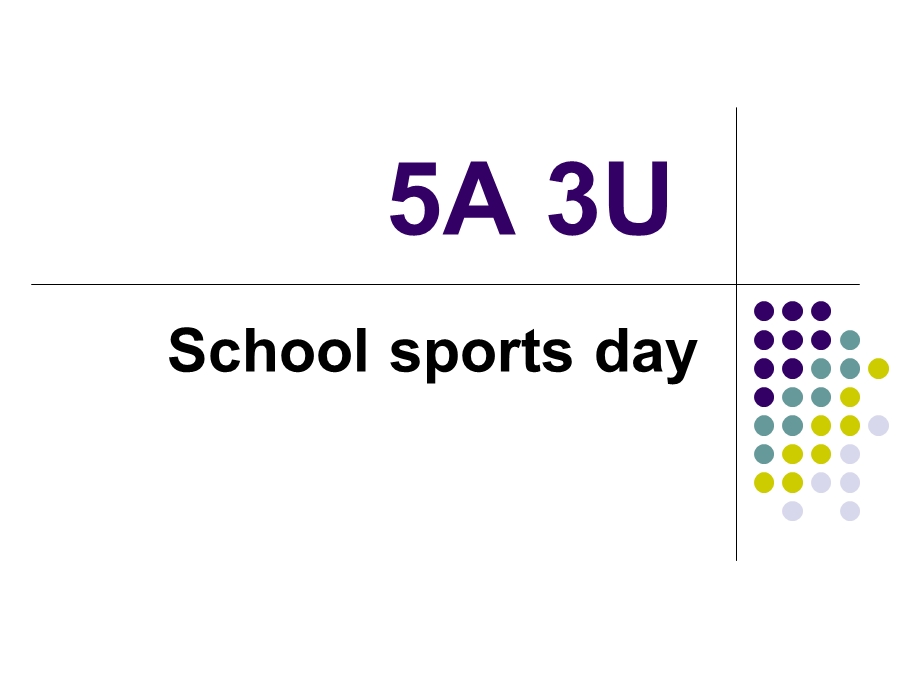 北师大五年级上册unit3schoolsportday.ppt_第1页