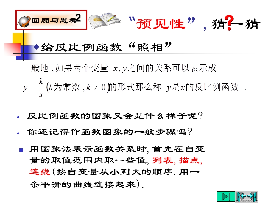 反比例函数的图象与质教学课件.ppt_第3页