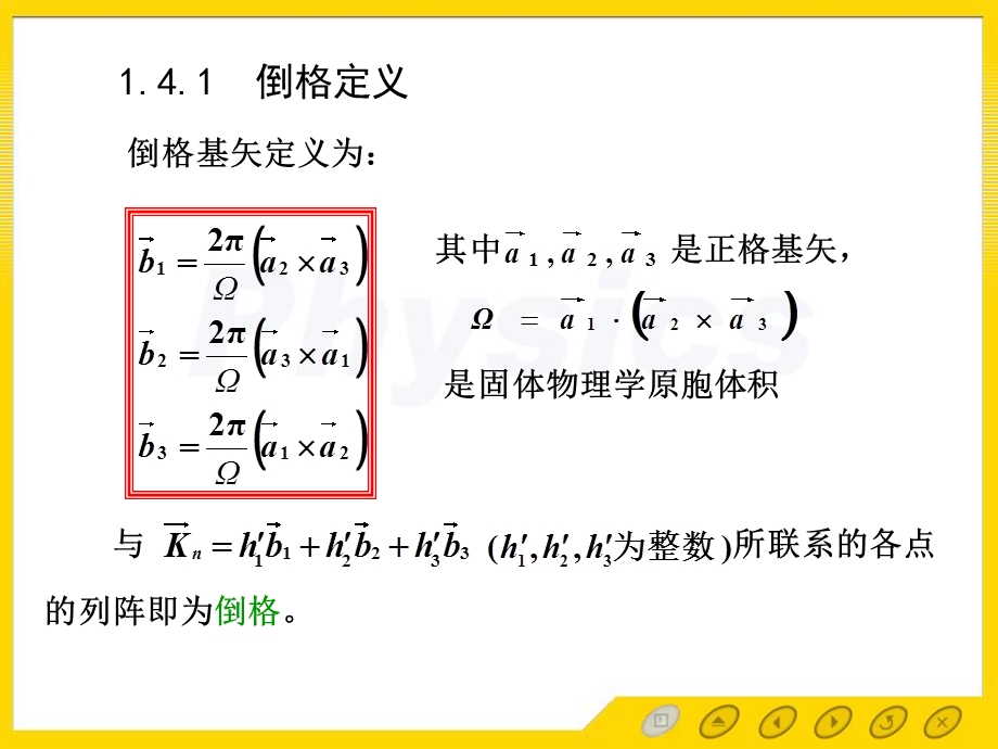 固体物理电子教案14倒格.ppt_第3页