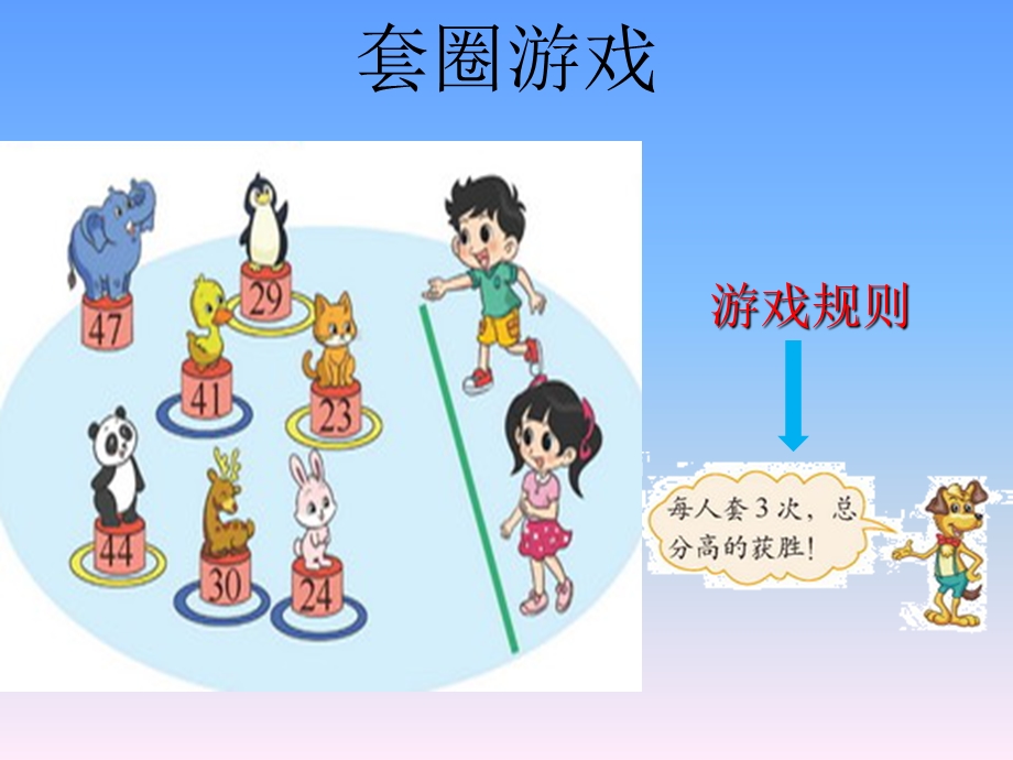 北师大版小学数学二年级上册《谁的得分高-加与减》课件.ppt_第3页