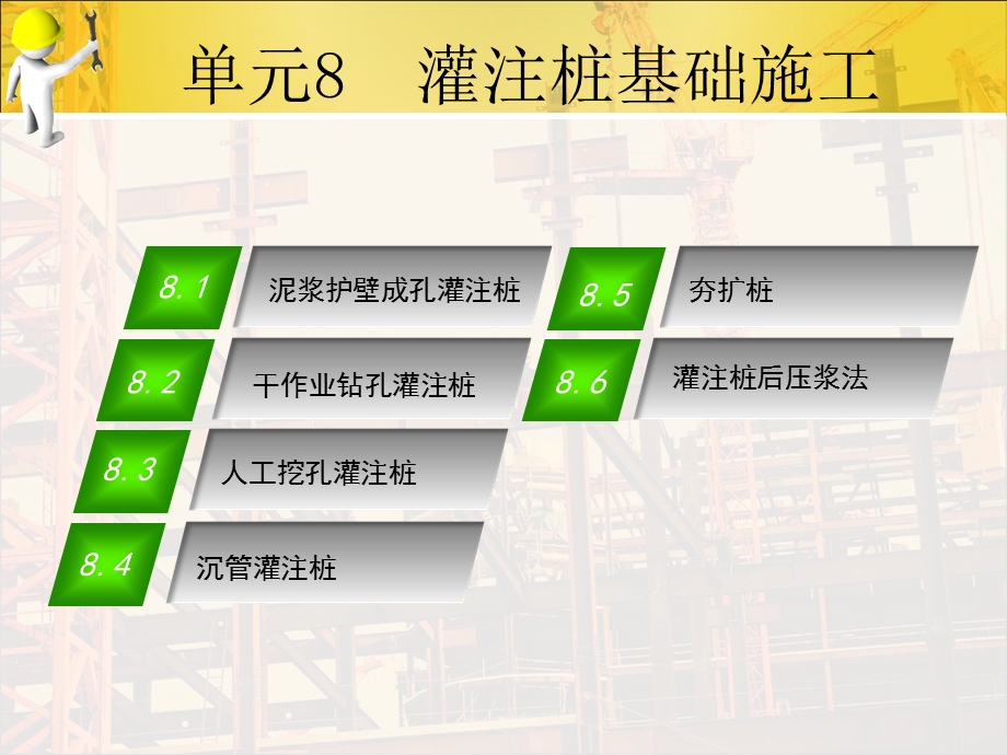 单元8灌注桩基础施工《基础工程施工》.ppt_第2页