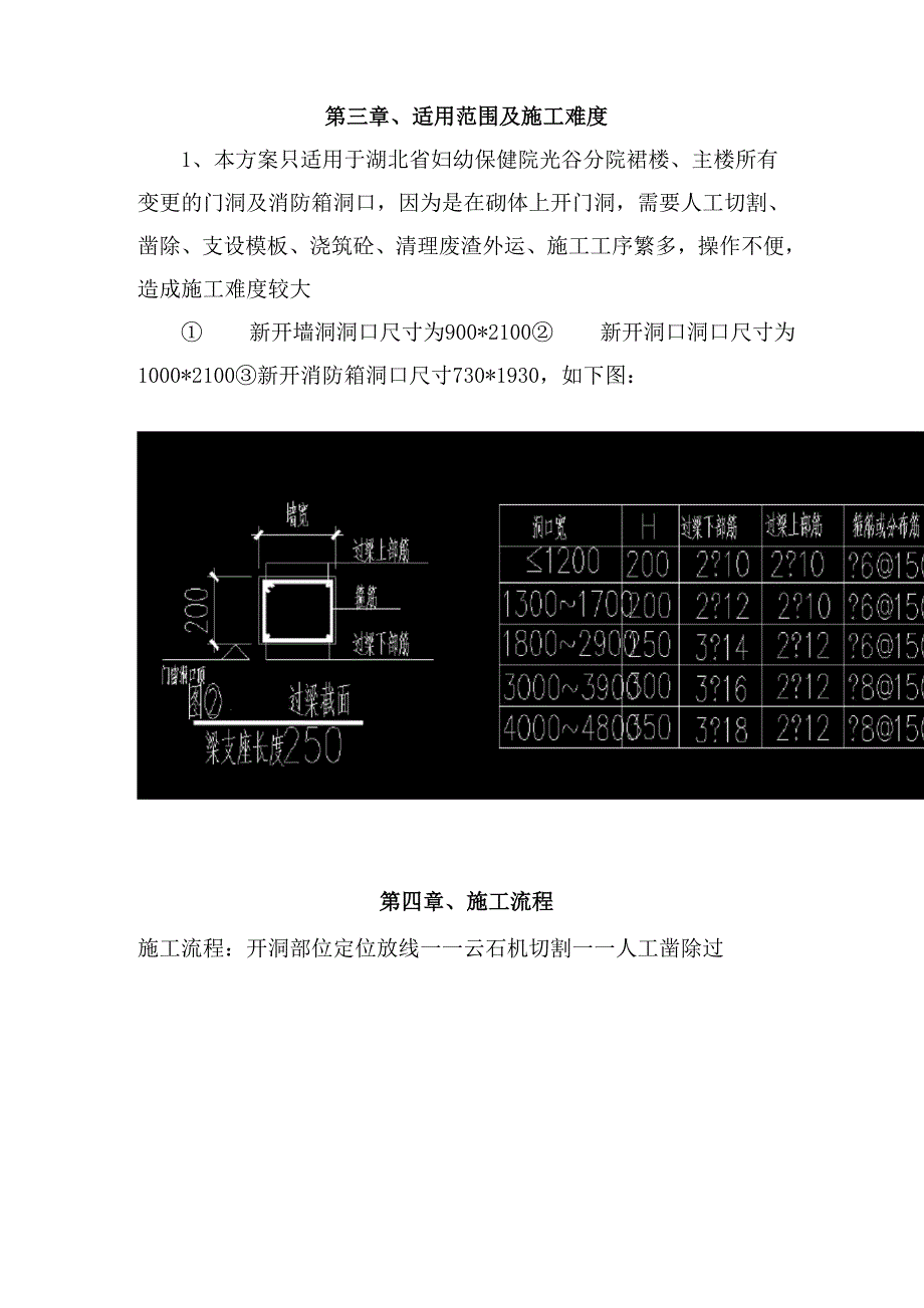 施工方案-填充砌体开门洞过梁施工方案.docx_第3页