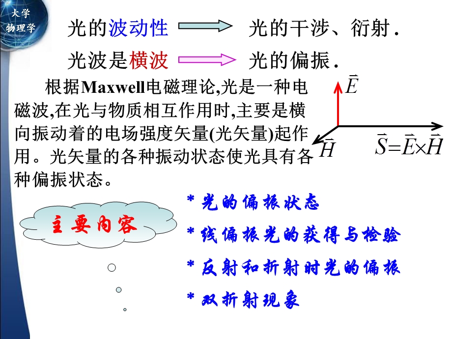 大学物理第5章光的偏振PPT.ppt_第2页