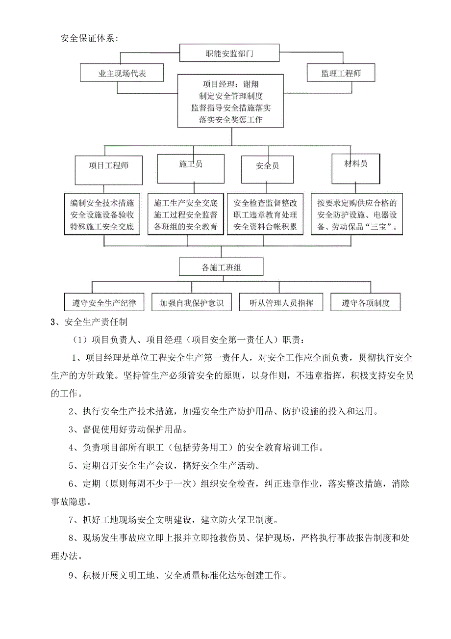 施工现场安全管理网络及安全技术措施.docx_第2页