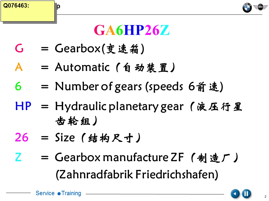 宝马GA6HP26Z自动变速箱.ppt_第2页