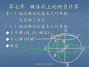 大地测量学基础17控制.ppt