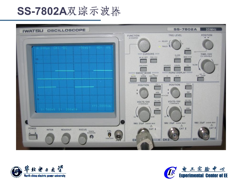 华电版实验11示波器和信号发生器的使用较详细.ppt_第3页