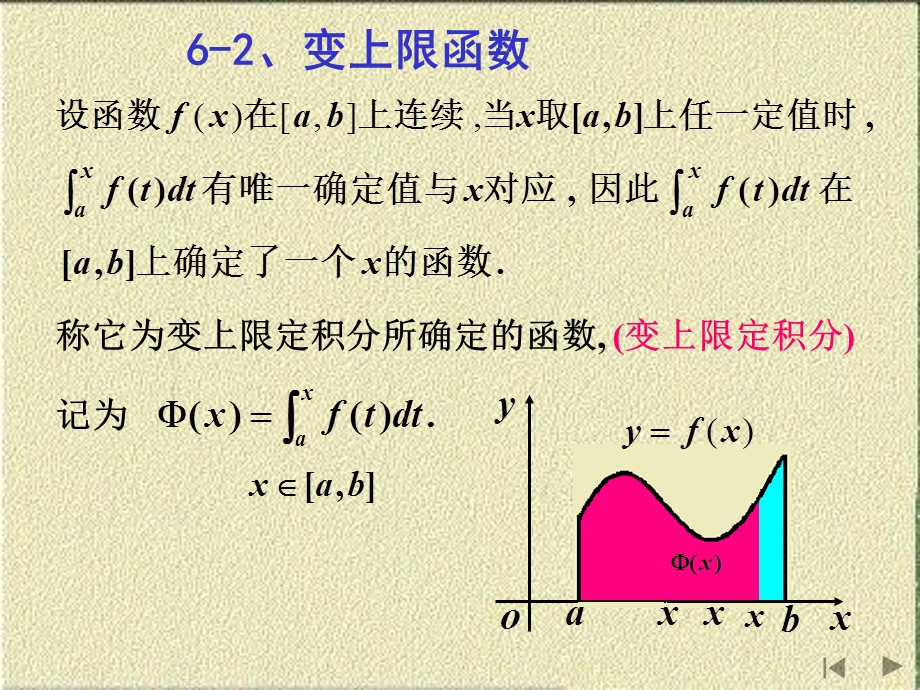 变上限函数6-3牛顿莱布尼兹公式.ppt_第1页
