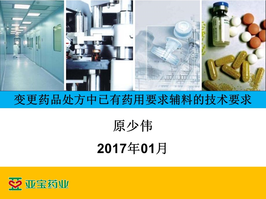 变更药品处方中已有药用要求辅料的技术要求.ppt_第1页