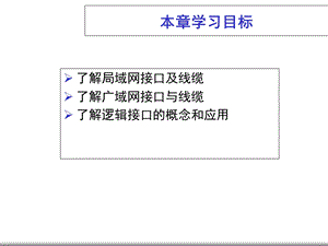 常见网络接口与线缆.ppt