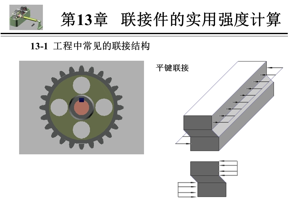 哈工大材料力学第十三章联接件强度的实用计算.ppt_第2页