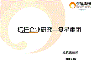 复星集团标杆企业研究最终版.ppt