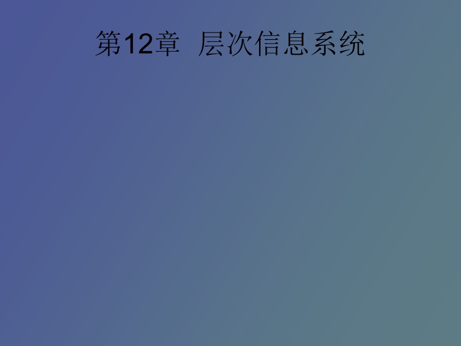 层次信息系统.ppt_第1页