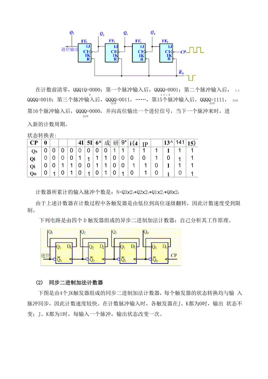 时序逻辑电路知识要点复习.docx_第2页