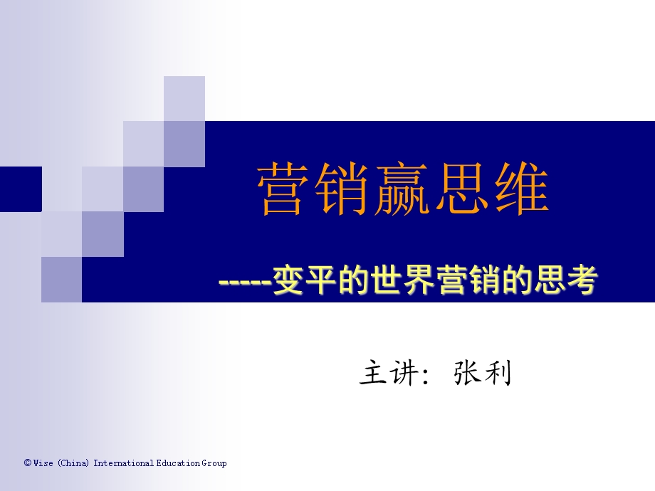 扁平世界的营销思考.ppt_第1页