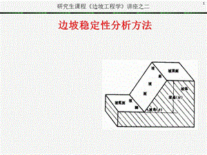 边坡稳定性分析方法.ppt