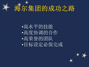 海尔集团的成功之路.ppt