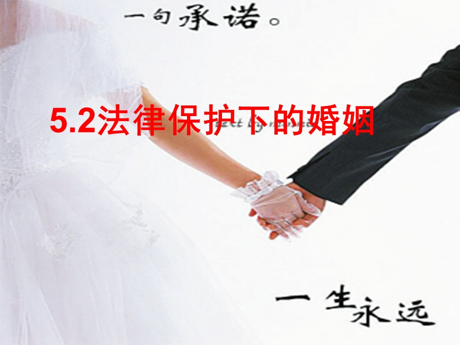 法律保护下的婚姻.ppt_第1页