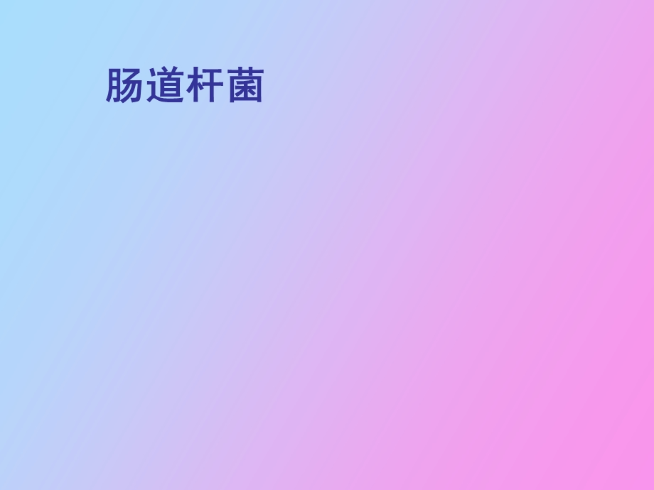 肠道杆菌医学.ppt_第1页