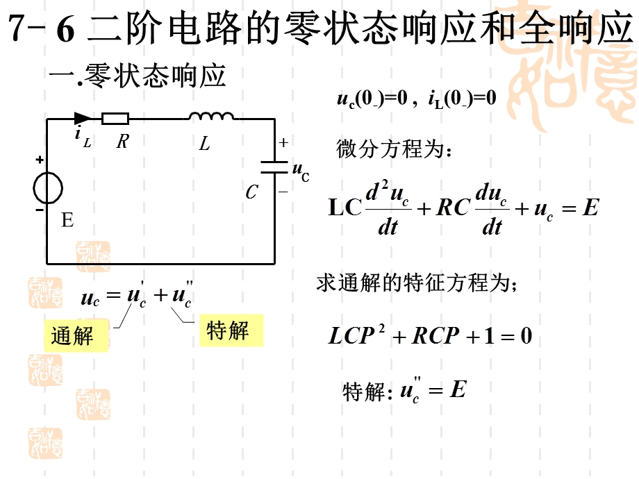 电路二阶电路的零状态响应和全响应.ppt_第1页