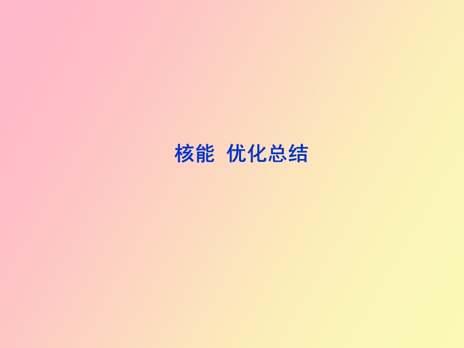 核能优化总结.ppt_第1页