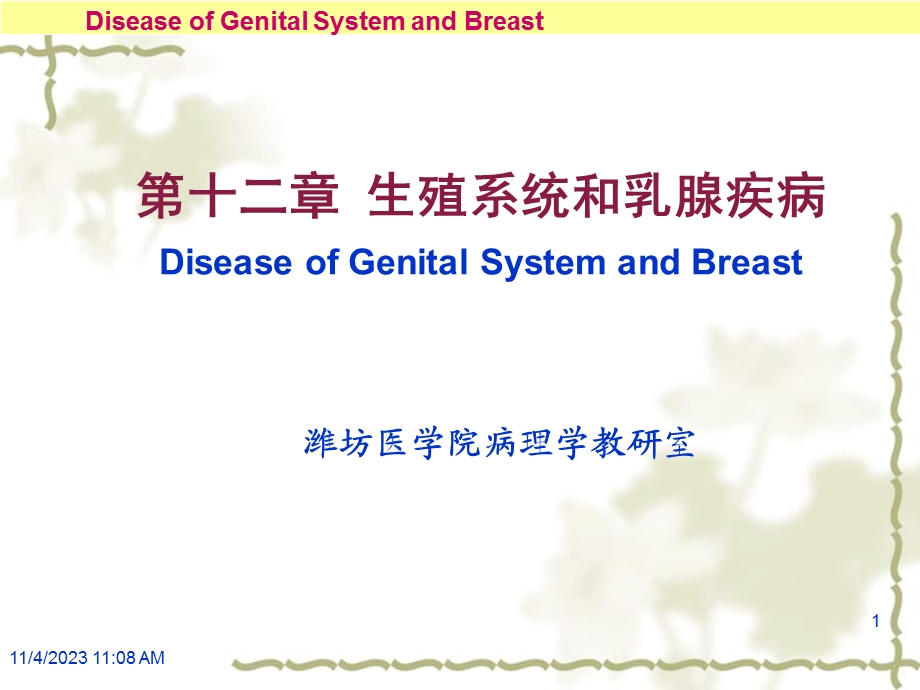 病理学生殖系统疾病.ppt_第1页