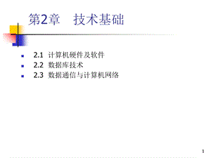 管理信息系统第2章技术基础.ppt