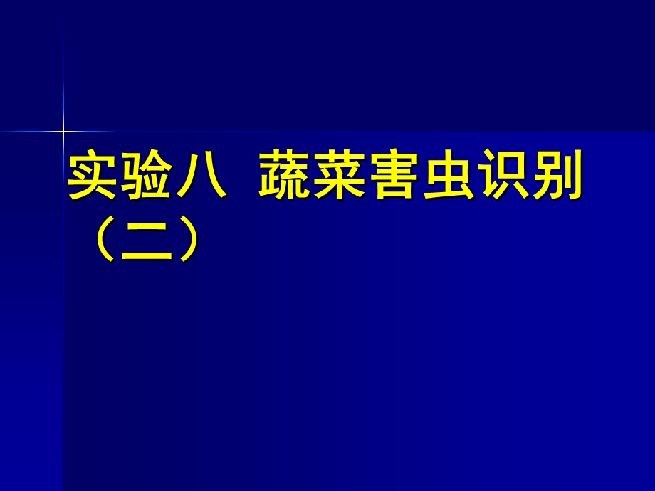 本科实验八蔬菜害虫2013鳞翅目鞘翅目.ppt_第1页