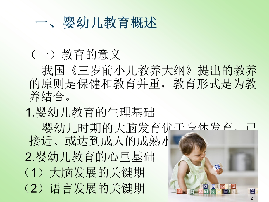 高级育婴师培训婴幼儿教育PPT课件.ppt_第2页