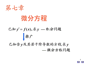 高数下册第七章微分方程三节.ppt