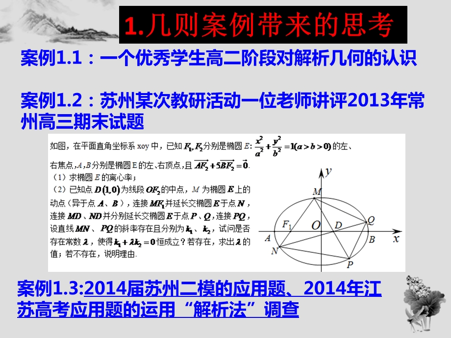 高二数学解析几何教学的若干思考.ppt_第3页